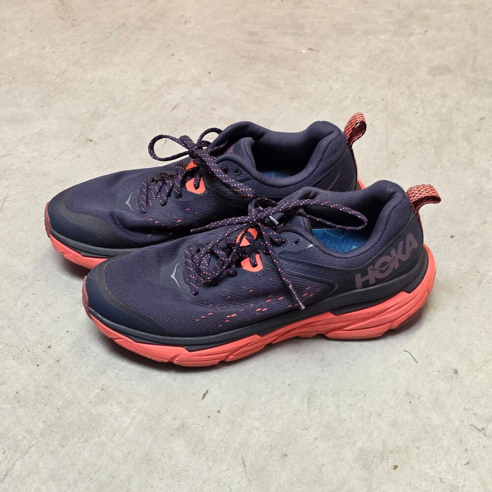Hoka Challenger ATR 6 Women US 9B Navy Trail Running
